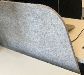 Dividing Screen - Tapered Edge