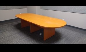 Oval Conference Table 10x4