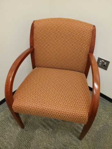 Diamond Pattern Guest Chair
