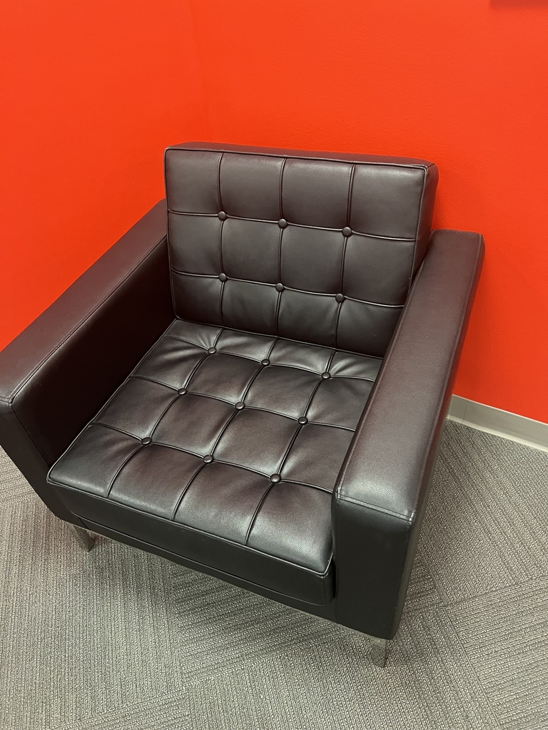Black Leather Lounge chair