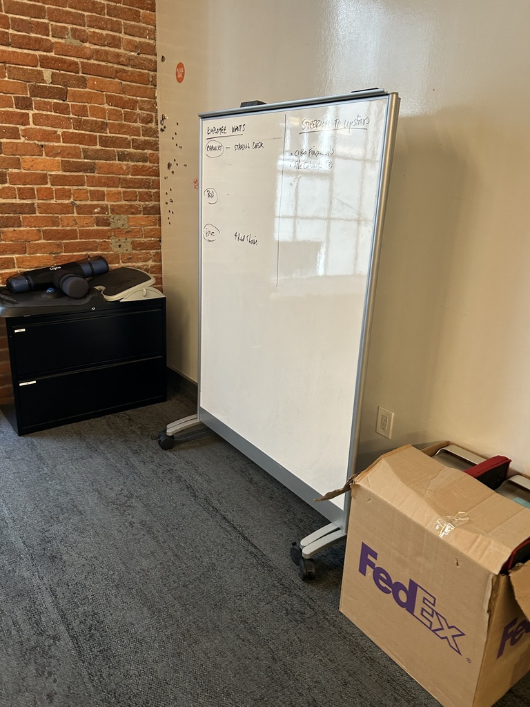 rolling white boards