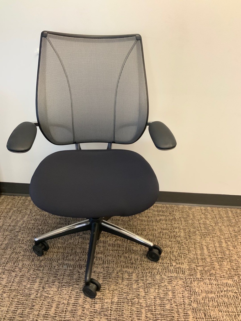 Management Task Chair w/ Height Adjustable Arms, Mesh Back