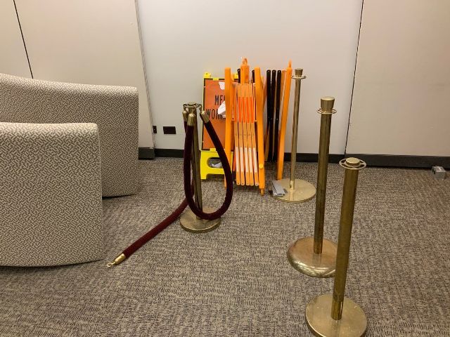 Accordian Expandable Safety Barrier