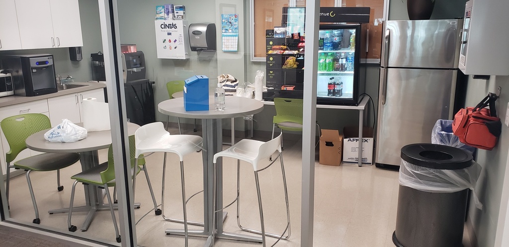 Tall break room table