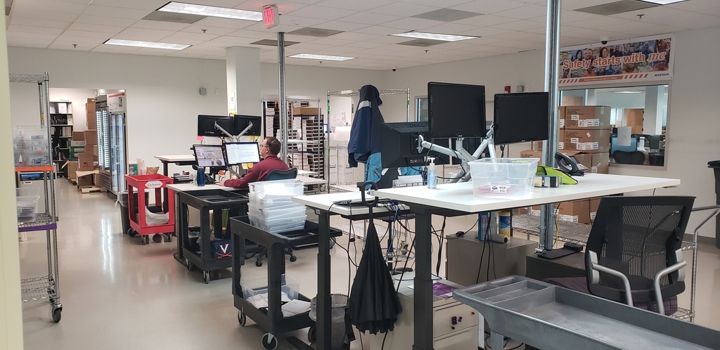 Adjustable Hight Desks - Pharmacists