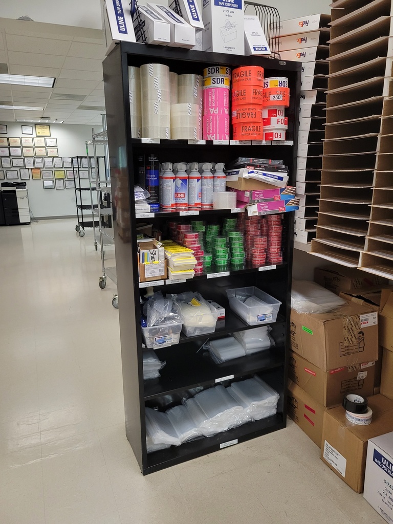 Black shelf