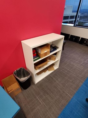 Small White Bookcase - 3 shelves