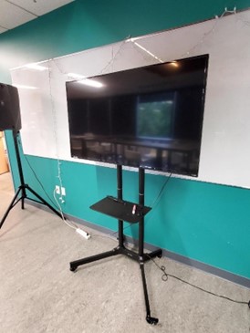TV on Stand