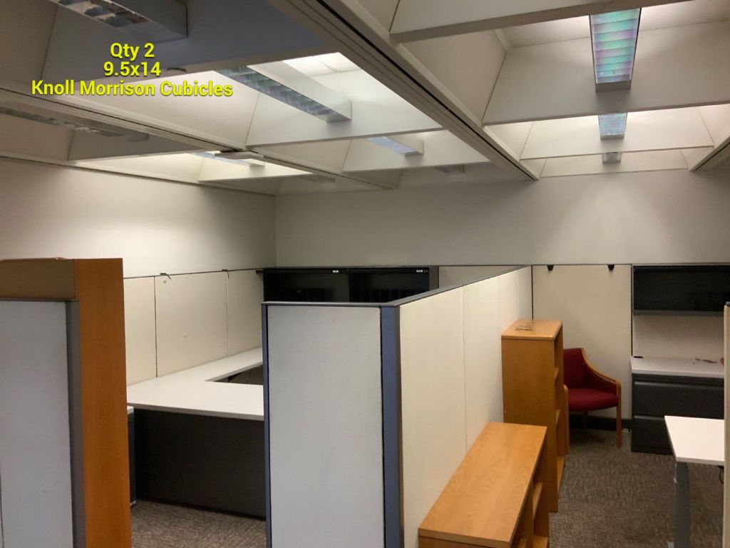 Knoll Morrison Panel Systems, 9.5x14 Cubicle