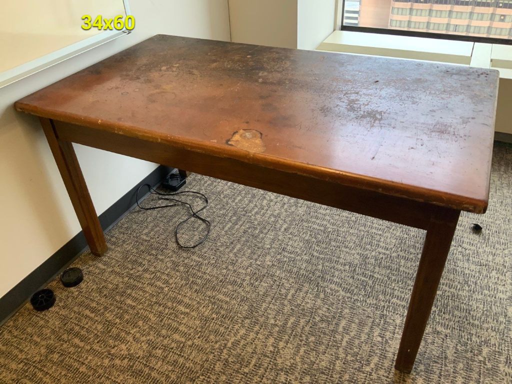 Table, Mission, Wood, 34x60