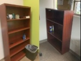 Bookcase, asst.