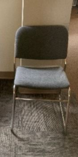 Chair, dark grey