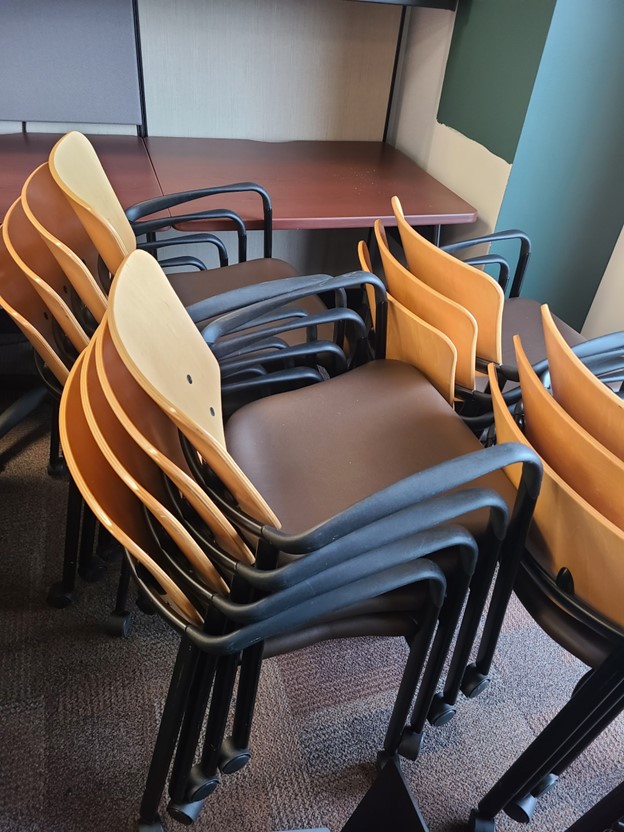 Chaises empilables Haworth Improv