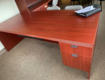 Desk with Pedestal