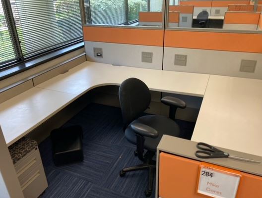 Haworth Workstation, 7'x8'