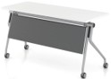 Concur Training Table w/ Modesty Panel, Locking Casters **Photo Representative**