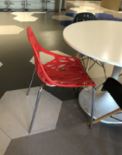 Café Chair, red cut-out