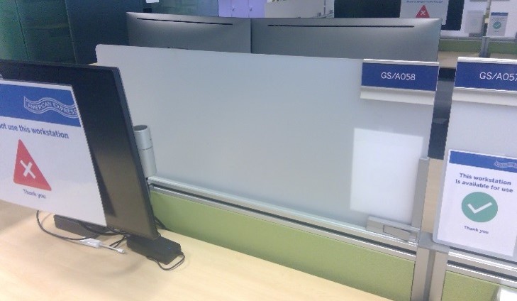 DESK SCREEN Half desk screen