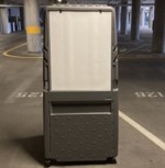 Grey Rolling White Board (32W 70H)