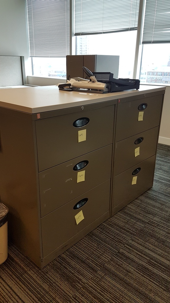 Filing Cabinet - 3 Drawer (metal)