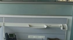 Dividing screen, grey | Mampara divisoria, gris