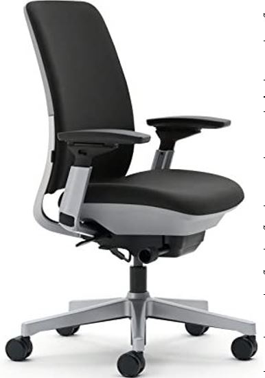 Task chair, with high backrest and wheels, adjustable | Silla operativa, con respaldo alto y ruedas, regulable