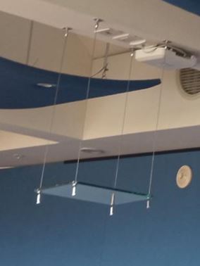 Projector mount, ceiling | Soporte para proyector, techo