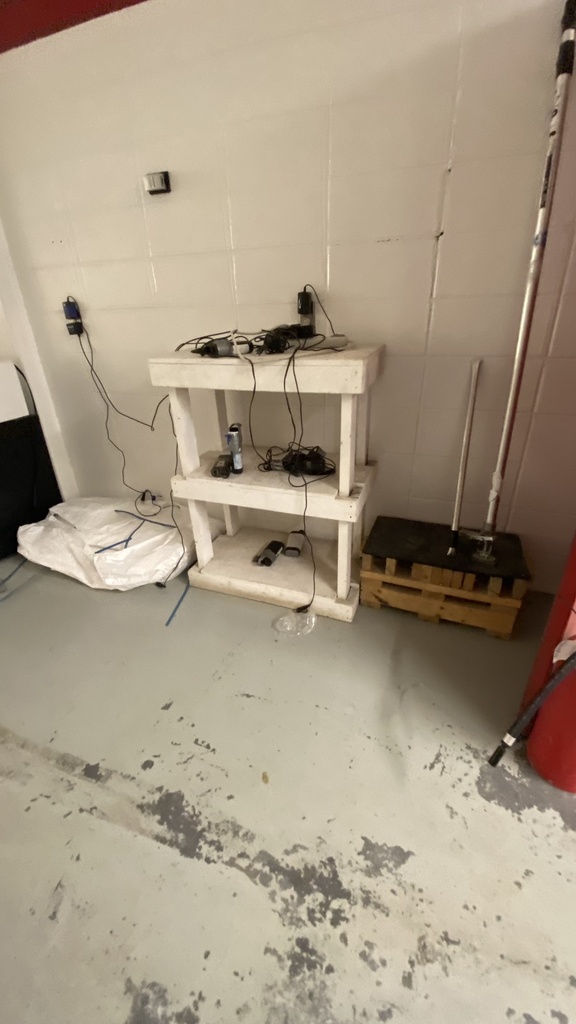 Small White Shelving Unit