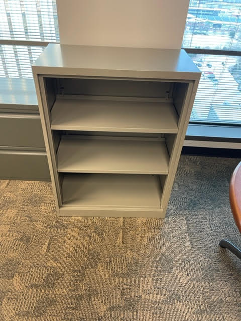 TAN BOOKCASE 