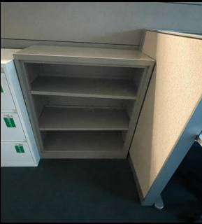 3 SHELF BOOKCASE 