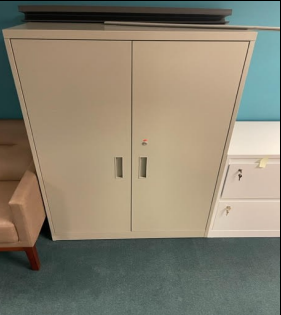 STORAGE CABINET - TALL METAL