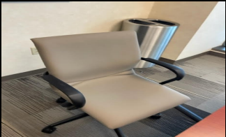 BROWN CONFERENCE CHAIR