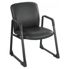 [#B8] Black sled base side chair **photo representative**