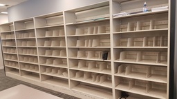 [#D25-20] 7 shelf high density filing, metal