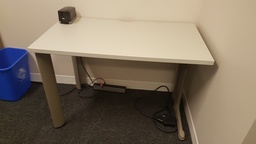[#E6-35] Desk Table - metal, wood