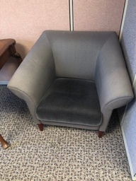 [#B12-2] Lobby Armchair black