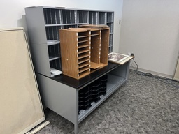 [#I9-5] Mail cabinet sorter, misc.