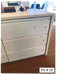 [#D8-Pic # 10] Filing - 3 Drawer Lateral