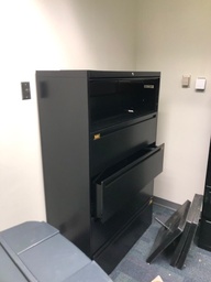 [#D10-f8] File cabinet, lateral, 4-drawer
