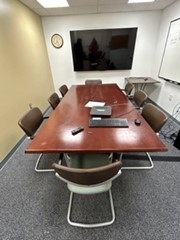 [#C7-8] Conference Table (brown)