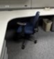 [#B13-15] Blue Task Chairs