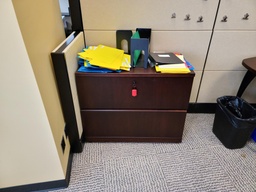 [#D1-20] Mahogany Shelving - 2 High