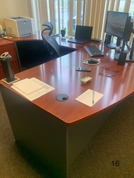 [#E6-16] Desk - L Shaped