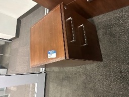 [#E8-34] #29 rolling Ped 2 drawer17.75 x 15.5 x 21