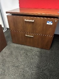[#E8-35] #30 - 2 drawer File Cabinet / attached to #25 RHR36 x 23 x 26