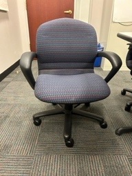 [#B13-31] Task chair, blue