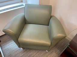 [#B12-3] Green Lounge Chair