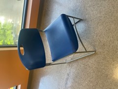 [#B4-13] Blue Break Room Chair 