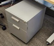 [#D8-14] Pedestal, Box/File, 16.5" x 20" x 20"