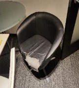 [#B12-46] Chair, Lounge28" x 28" x 24"